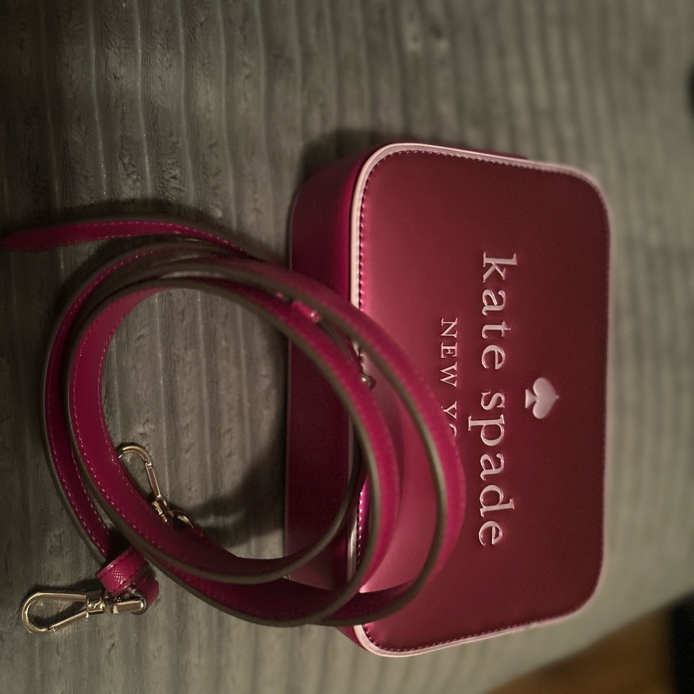 Kate Spade Fuchsia Crossbody Bag